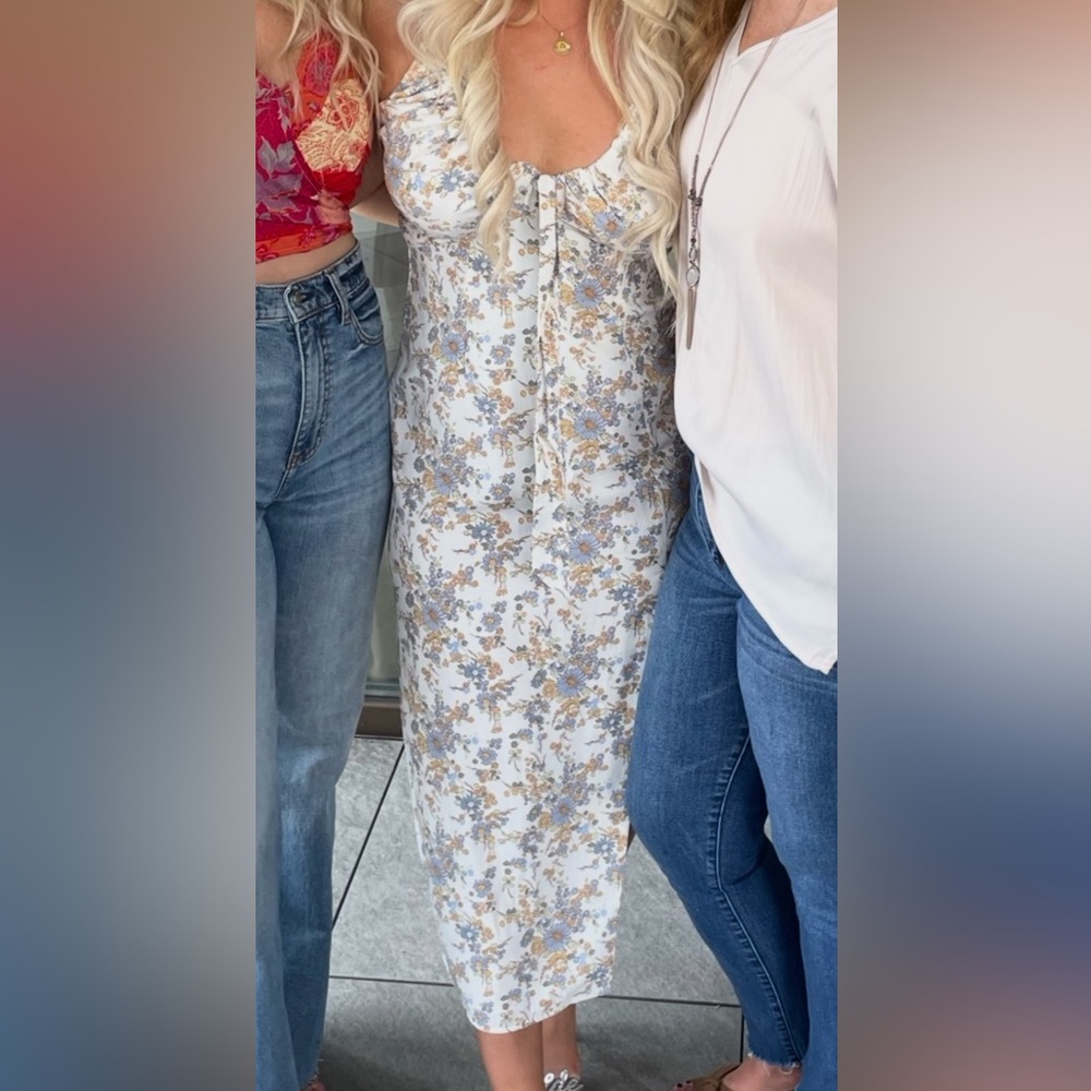 A&F Midi Floral Dress